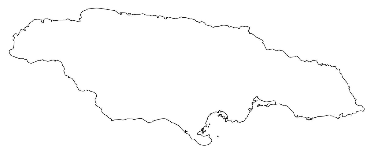 Mapa skeč jamajci