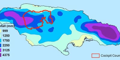 Mapa jamajci klime
