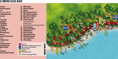 Jamajka odmaralište mapu montego bay