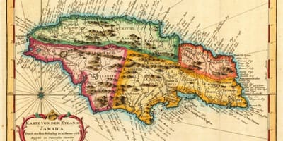 Mapa berba jamajci